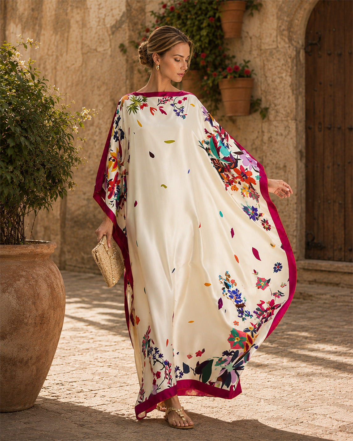 Tala Floral Kaftan