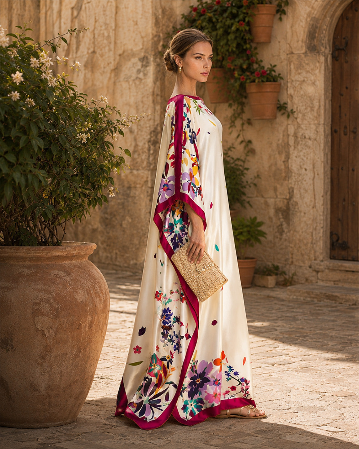 Tala Floral Kaftan