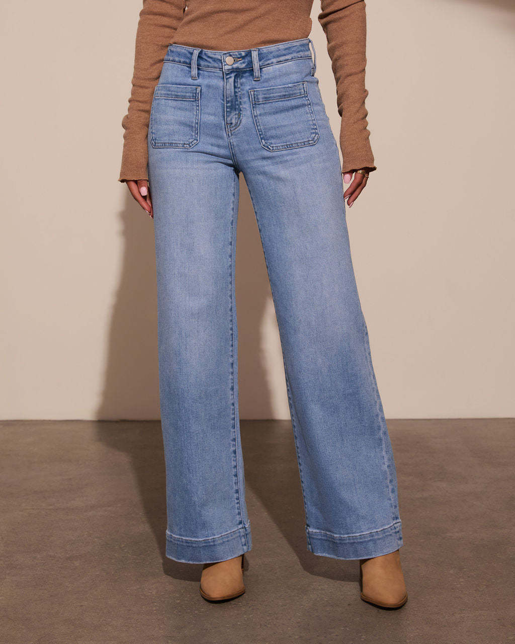 Marlow Wide-Leg Jeans